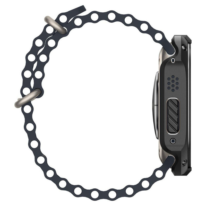 Spigen Tough Armor dėklas, skirtas Apple Watch Ultra 49 mm, juodas