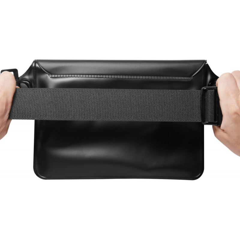 Spigen Aqua Shield A620 universali vandeniui atspari juosmens rankinė IPX8, juoda