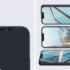 Spigen GLAS.tR EZ Fit grūdintas stiklas, skirtas Apple iPhone 13 / 13 Pro / 14 / 16e / 17e, permatomas