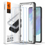 Spigen AlignMaster GLAS.tR grūdintas stiklas, skirtas Samsung Galaxy S21 FE (2 vnt.)