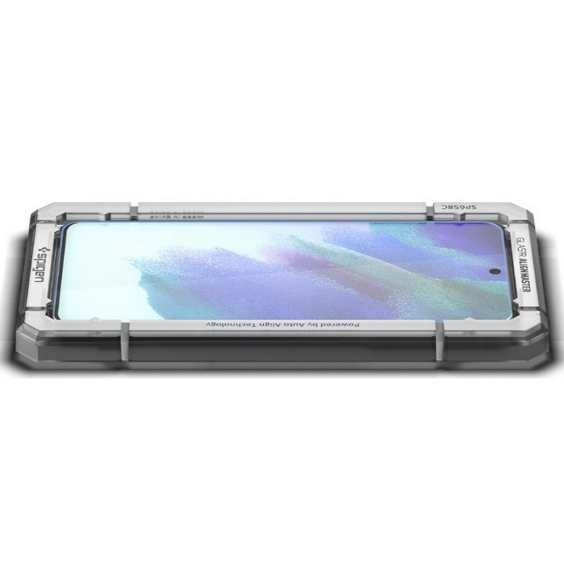 Spigen AlignMaster GLAS.tR grūdintas stiklas, skirtas Samsung Galaxy S21 FE (2 vnt.)