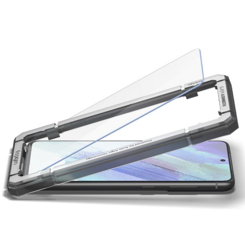 Spigen AlignMaster GLAS.tR grūdintas stiklas, skirtas Samsung Galaxy S21 FE (2 vnt.)