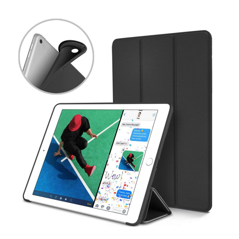 Tech-Protect Smartcase THP770BLK dėklas, skirtas Apple iPad 9.7 (2017/2018, 5/6 kartos), juodas