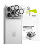 Ringke Camera Full Cover Apple iPhone 18 Pro Max fotoaparato objektyvo apsauga, 9H grūdintas stiklas, juoda (2 vnt.)