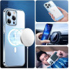 Tech-Protect Flexair Hybrid MagSafe Apple iPhone 14 Pro dėklas (THP1336), permatomas