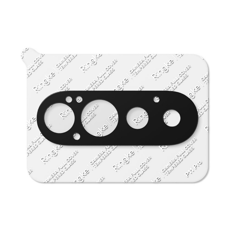 Ringke Camera Full Cover Google Pixel 11 Pro fotoaparato objektyvo apsauga, grūdintas stiklas, juoda (2 vnt.)