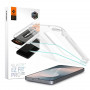 Spigen Glas.tR EZ Fit Pro grūdintas stiklas, skirtas Samsung Galaxy S25 FE, permatomas (2 vnt.)