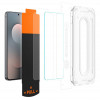 Spigen Glas.tR EZ Fit Pro grūdintas stiklas, skirtas Samsung Galaxy S25 FE, permatomas (2 vnt.)