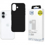 3MK Matt Case Pro, skirta Apple iPhone 16, juodas