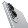 Spigen Optik Pro Glas.tR EZ Fit AGL09413 fotoaparato apsauga, skirta Samsung Galaxy S25 Edge, juoda (2 vnt.)