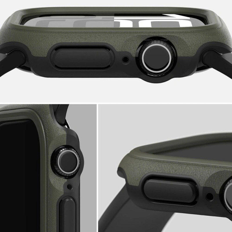 Ringke Onyx dėklas, skirtas Apple Watch 10 / 11 46 mm, tamsiai žalias