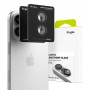 Ringke fotoaparato rėmelio apsauga, skirta Apple iPhone 16 / 16 Plus, juoda (2 vnt.)