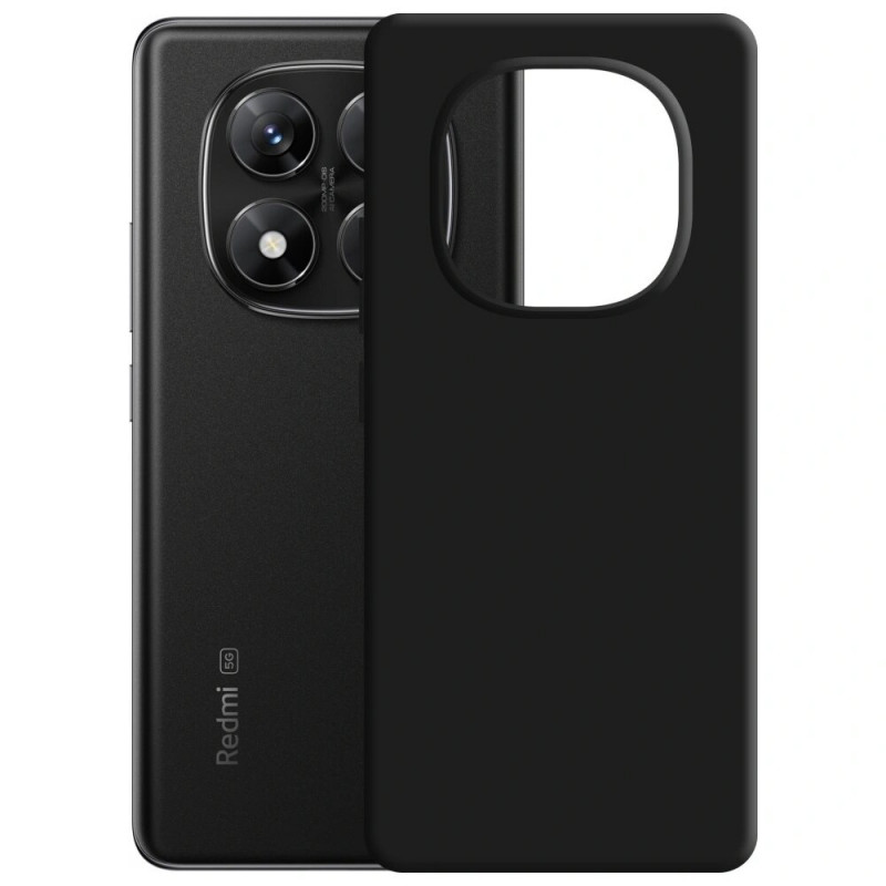 3MK Matt Case Pro, skirtas Xiaomi Redmi Note 14 Pro 5G / Poco X7 5G, juodas