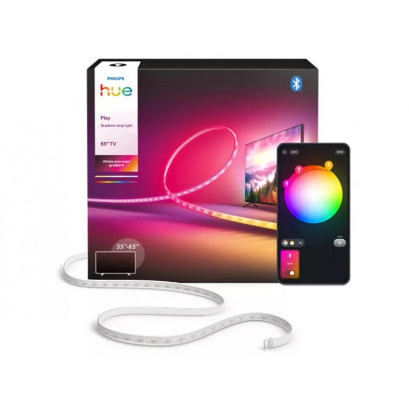 Philips Hue Play Gradient Lightstrip, skirta 65 colių televizoriui