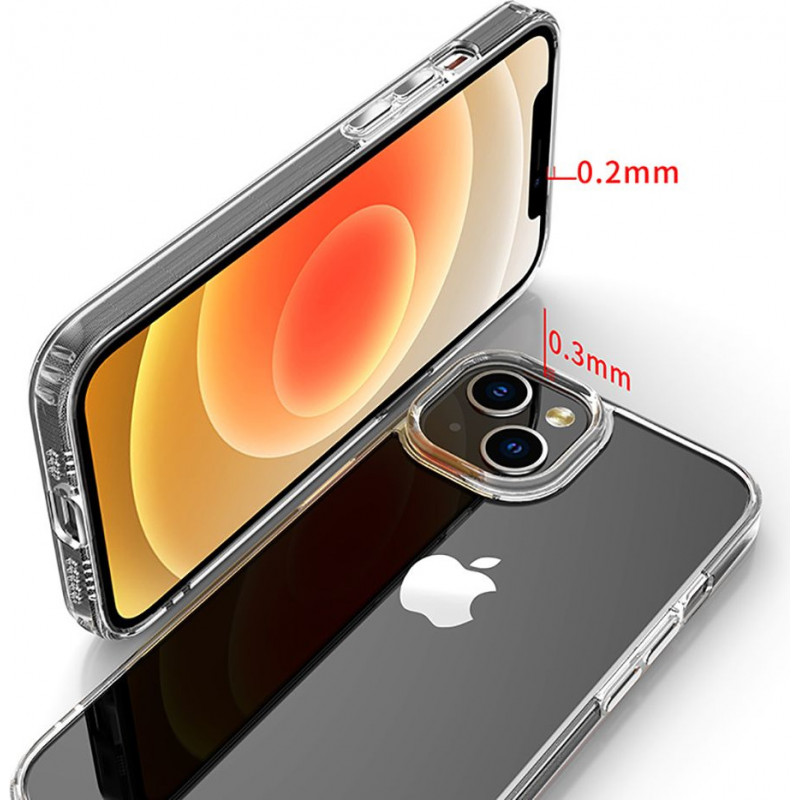 Tech-Protect Flexair Hybrid Apple iPhone 13 dėklas, permatomas