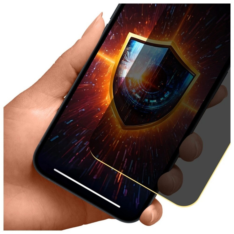 3MK Silky Matt Privacy matinė privatumo ekrano apsauginė plėvelė, skirta Apple iPhone 14 Pro Max