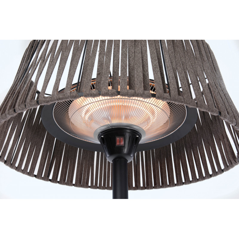 Sunred ARTIX M-SO BROWN Corda Bright stovintis infraraudonasis šildytuvas, 2100 W, rudas, IP44