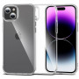 Tech-Protect Flexair Hybrid THP2312 dėklas skirtas Apple iPhone 15, permatomas