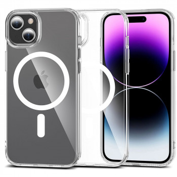 Tech-Protect Flexair Hybrid MagSafe THP2289 dėklas, skirtas Apple iPhone 15, permatomas
