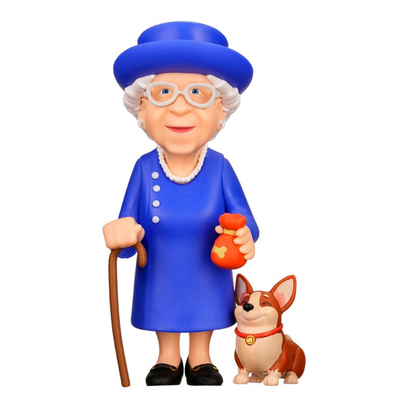 Minix Queen Elizabeth - Queen Elizabeth II With Corgi kolekcinė figūrėlė