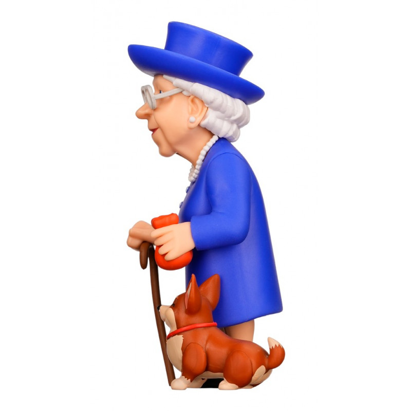 Minix Queen Elizabeth - Queen Elizabeth II With Corgi kolekcinė figūrėlė