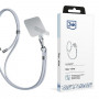 3MK EasyClip telefono pakabukas, pilkas / sidabrinis