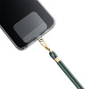 3MK EasyClip telefono pakabukas, Dark Green / Gold