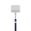 3MK EasyClip telefono pakabukas, Dark Blue / Silver