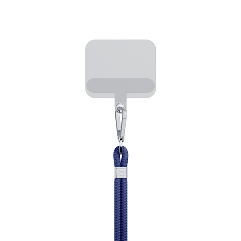 3MK EasyClip telefono pakabukas, Dark Blue / Silver