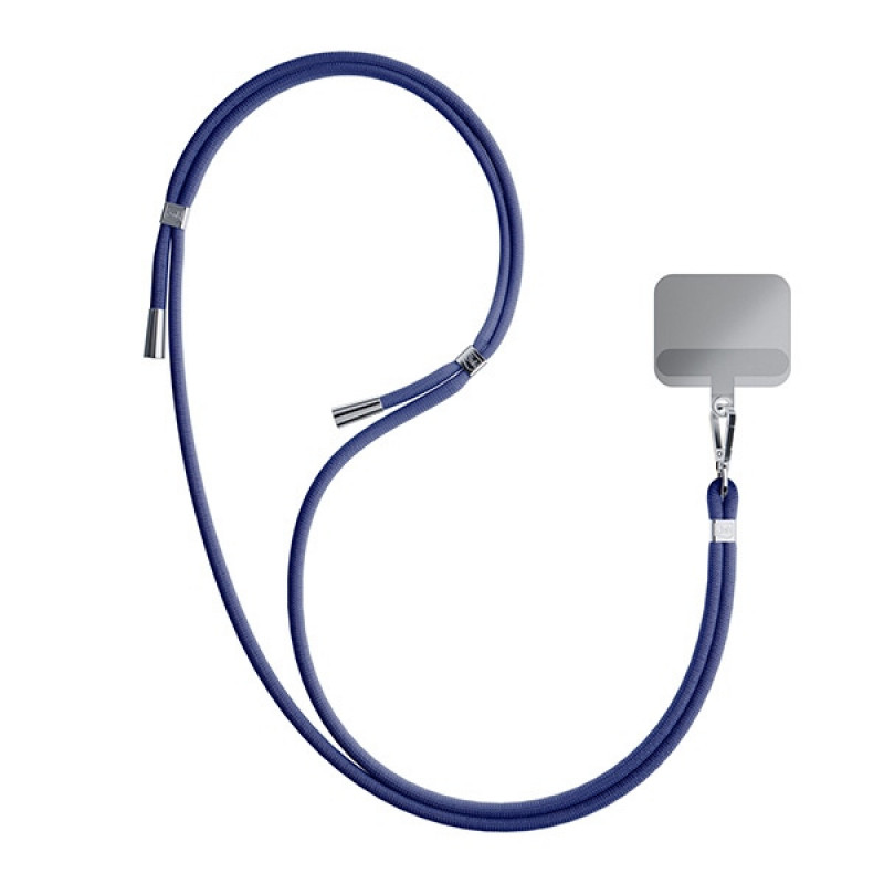 3MK EasyClip telefono pakabukas, Dark Blue / Silver