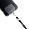 3MK EasyClip telefono pakabukas, Black / Gold