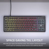 Corsair K55 CORE TKL RGB žaidimų klaviatūra