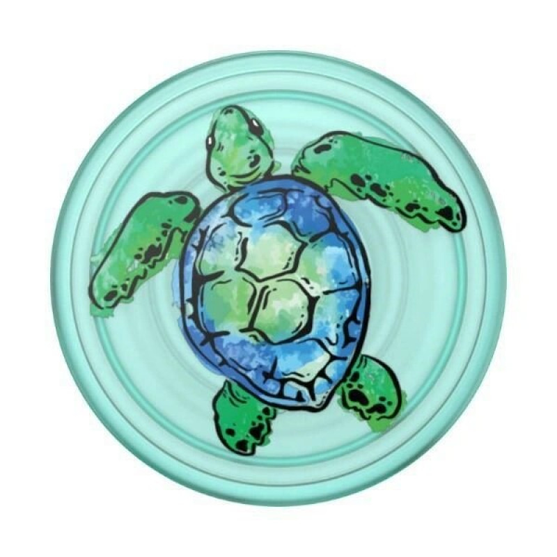 PopSockets PopGrip PlantCore Tortuga telefono laikiklis ir stovas