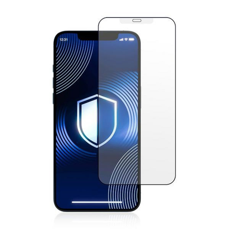 3MK HardGlass Matt Max matinis grūdintas stiklas, skirtas Apple iPhone 13 / 13 Pro / 14