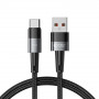 Tech-Protect UltraBoost USB-A/USB-C kabelis 66W 6A 100 cm, pilkas