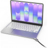 Compulocks Ledge Adapter, skirtas MacBook Neo MBALDGN01KL, su rakinamu kabelio užraktu (kampinis užraktas)