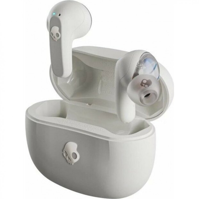 Skullcandy Rail belaidžiai ausinukai S2RLW-Q751, Bone/Orange Glow