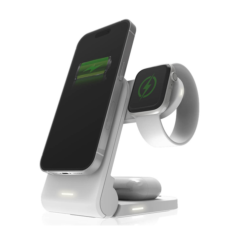 STM ChargeTree MAG 3 viename MagSafe belaidis įkroviklis, baltas