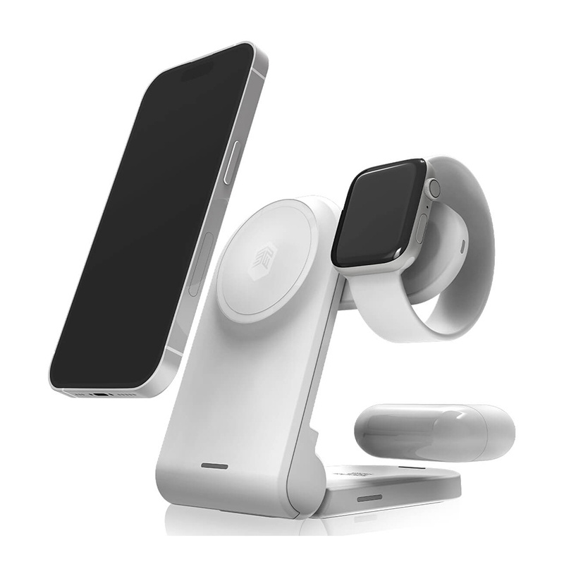 STM ChargeTree MAG 3 viename MagSafe belaidis įkroviklis, baltas