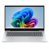 HP OmniBook X 17T-DD00-D4SD9 nešiojamasis kompiuteris, 17.3" FHD lietimui jautrus ekranas, Intel Core Ultra 7 256V, 16 GB RAM, 512 GB SSD, Win11, Glaciar Silver (REPACK)
