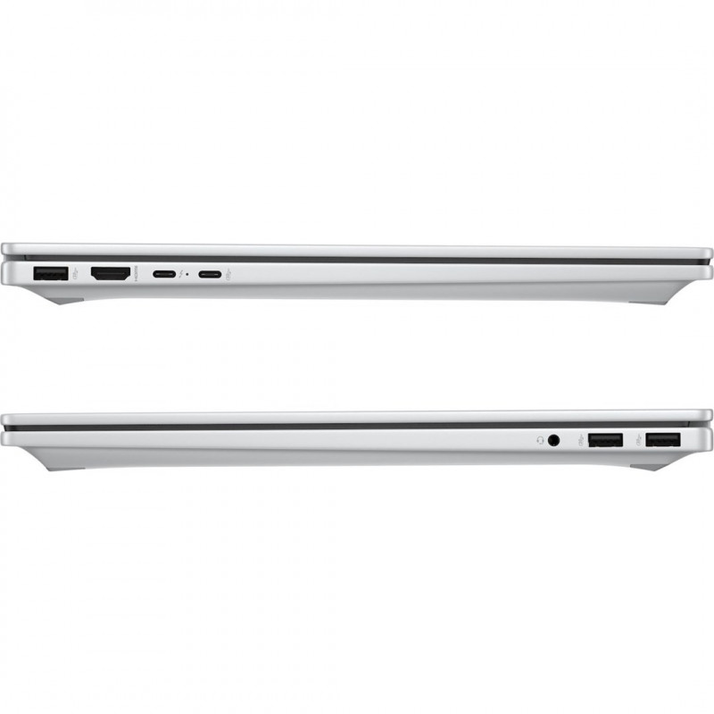 HP OmniBook X 17T-DD00-D4SD9 nešiojamasis kompiuteris, 17.3" FHD lietimui jautrus ekranas, Intel Core Ultra 7 256V, 16 GB RAM, 512 GB SSD, Win11, Glaciar Silver (REPACK)