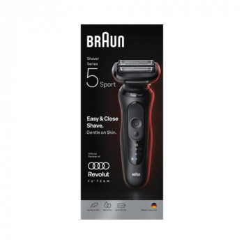 Braun Series 5 52-N1000sF1 vyrų skutimosi peiliukas su plėvele, juodas