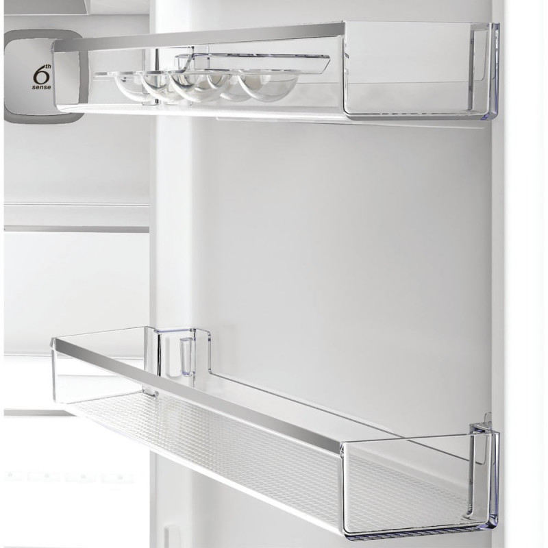 Whirlpool WPC 83I XP laisvai pastatomas šaldytuvas-šaldiklis, 316 L, sidabrinis (WPC83IXP)