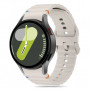 Tech-Protect silikoninis sportinis dirželis, skirtas Samsung Galaxy Watch 4/5/5 Pro/6/7/FE, Starlight