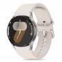Tech-Protect silikoninis dirželis THP3041, skirtas Samsung Galaxy Watch 4/5/5 Pro/6/7/FE, Starlight