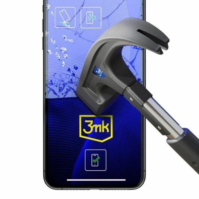 3MK FlexibleGlass Xiaomi Redmi Note 13 4G hibridinio stiklo ekrano apsauga