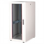 ROLINE 19 colių Basic 26U tinklo spintelė, 600x800 mm, stiklinėmis durelėmis, pilka (26.21.0036)