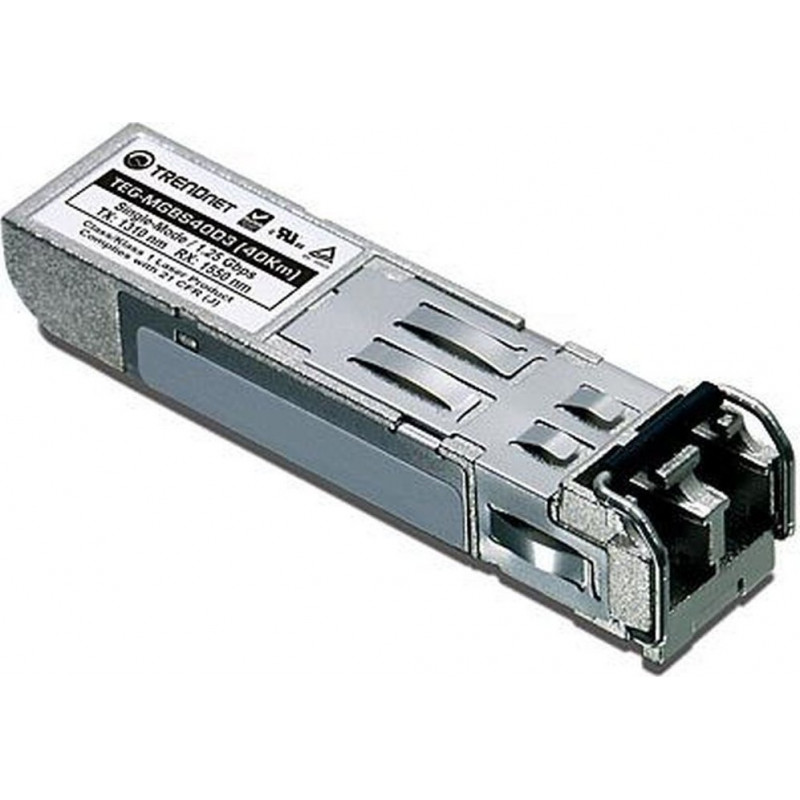TRENDnet TEG-MGBS10D3 SFP (Mini-GBIC) siųstuvas-imtuvas, GigE, 1000Base-LX, LC vienmodė, iki 10 km, 1310 nm (TX)