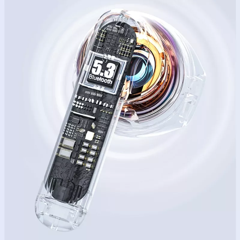 Dudao U8 TWS belaidės ausinės į ausį, Bluetooth 5.3, baltos