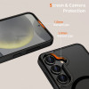 Tech-Protect Magmat MagSafe dėklas, skirtas Motorola Moto G86 5G / G86 Power 5G, matinis juodas